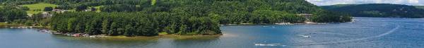 View of Deep Creek Lake - Suites at Silver Tree Drone Suites at Silver Tree Deep Creek Lake