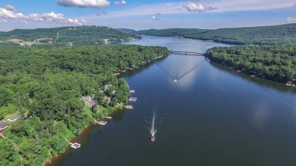 Aerial View of Summer at Deep Creek Lake Summer at Deep Creek Lake